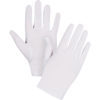 Low-Lint Inspection Gloves, Nylon, Hemmed Cuff, Ladies/X-Small D. Morneault & Fils