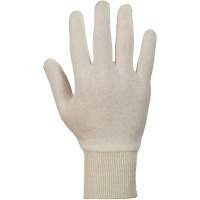 Gants tricot&eacute;s Superior ML80K, Taille unique, Blanc, Non doubl&eacute;, Poignet en tricot D. Morneault & Fils