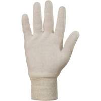 Gants tricot&eacute;s Superior ML80K, Taille unique, Blanc, Non doubl&eacute;, Poignet en tricot D. Morneault & Fils