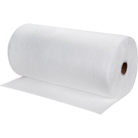 Rouleaux absorbants souffl&eacute;es de premi&egrave;re qualit&eacute;, Poids moyen, 150' lo x 30" la, Absorption 40 gal. D. Morneault & Fils