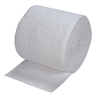 Premium Bonded Sorbent Rolls, Mediumweight, 150' L x 15" W, 20 gal. Absorbancy D. Morneault & Fils