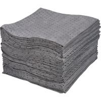 Premium Laminated (SMS) Sorbent Pads, Universal, 15" x 17", 30 gal. Absorbancy D. Morneault & Fils