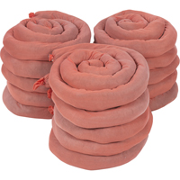 Sorbents Socks, Hazmat, 50 gal. Absorbancy, 3" W x 8' L, Pack of 15 D. Morneault & Fils