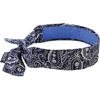 Foulards 6700CT de refroidissement en tissu de serviette Chill-Its, Bleu D. Morneault & Fils