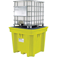 IBC Space-Saver Without Drain, 275 US gal. Spill Capacity, 57" x 57" x 48" D. Morneault & Fils