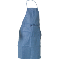 Tabliers en denim KleenGuard, SMS, Bleu, 28" la x 40" lo D. Morneault & Fils
