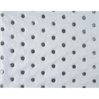 Feuilles absorbantes en fibres fines de calibre industriel, Huile seulement, 15" x 17", 40 gal. d'absorption D. Morneault & Fils