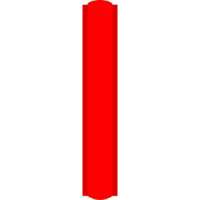 Piquets convexes de marquage pour la chauss&eacute;e D. Morneault & Fils