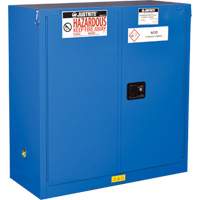 ChemCor&reg; Lined Hazardous Material Safety Cabinets, 30 gal., 43" x 44" x 18" D. Morneault & Fils