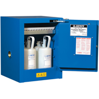 ChemCor&reg; Lined Hazardous Material Countertop Safety Cabinets, 4 gal., 17" x 22" x 17" D. Morneault & Fils