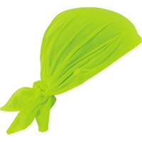 Chill-Its&reg; 6710 Cooling Triangle Hat, High Visibility Lime-Yellow D. Morneault & Fils
