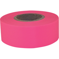 Sub-Zero Flagging Tape, 1.2" W x 150' L, Fluorescent Pink D. Morneault & Fils