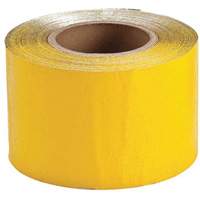 Temporary Pavement Marking Tape, 4" x 150', Vinyl, Yellow D. Morneault & Fils