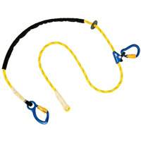 Longe ajustable pour grimpeur, 1 branches, 8', Classe CSA A, Nylon D. Morneault & Fils