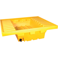 Ultra-Rack Sump&reg;, 51.5" L x 51.5" W x 12" H, 66 US gal. Capacity D. Morneault & Fils