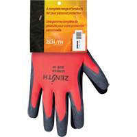 Gants enduits de latex de caoutchouc naturel, 10, R&ecirc;vetement Latex de caoutchouc, Calibre 13, Enveloppe en Polyester D. Morneault & Fils
