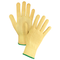 Gants tricot&eacute;s sans couture, Taille Moyen/8, Calibre 7, Enveloppe en Kevlar, ASTM ANSI niveau A2/EN 388 niveau 3 D. Morneault & Fils