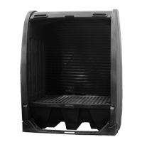 Abris de confinement des d&eacute;versements sans drain, 61" lo x 37,25" la x 72,75" h, Capacit&eacute; de charge 1000 lb D. Morneault & Fils