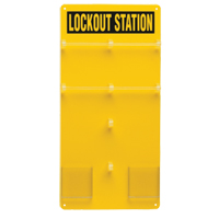 Lockout Board, 24 Padlock Capacity, Padlocks Not Included D. Morneault & Fils