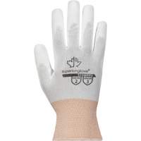 Superior Touch&reg; Coated Gloves, 6/X-Small, Polyurethane Coating, 13 Gauge, Polyester Shell D. Morneault & Fils