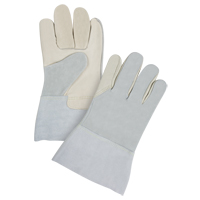 Gants de travail de premi&egrave;re qualit&eacute; &agrave; dos refendu, Petit, Paume en Cuir fleur de vache D. Morneault & Fils