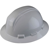 North&reg; Kilimanjaro Full Brim Hardhat, Meets CSA Type 2, Ratchet Suspension, Non-Vented D. Morneault & Fils