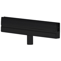 Support d'enseigne pour poteau portable, Noir D. Morneault & Fils