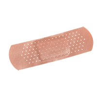 Dynamic Adhesive Strips, Rectangular/Square, 3", Plastic, Sterile D. Morneault & Fils