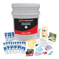 Dynamic Emergency Preparedness First Aid Kit, Class 1 Medical Device, Bucket D. Morneault & Fils