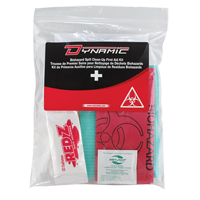 Dynamic Biohazard Spill Clean-Up First Aid Kit, Class 1 Medical Device, Resealable Plastic Bag D. Morneault & Fils