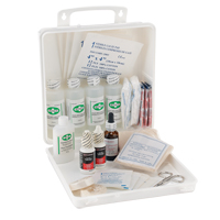 Dynamic Burn First Aid Kit for Welders, Class 1 Medical Device, Plastic B D. Morneault & Fils