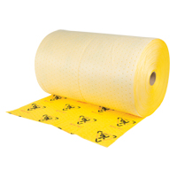 Premium Caution Rolls, Heavyweight, 150' L x 30" W, 57 gal. Absorbancy D. Morneault & Fils
