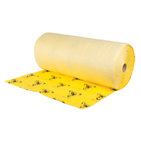 Premium Caution Rolls, Heavyweight, 150' L x 36" W, 57 gal. Absorbancy D. Morneault & Fils