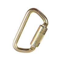 Carabiner, Steel, 5000 lbs Capacity D. Morneault & Fils