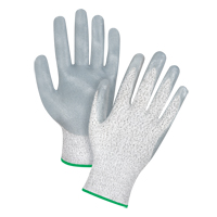 Gants haute performance r&eacute;sistants &agrave; la coupe, Taille Moyen/8, Calibre 13, Rev&ecirc;tement Nitrile, Enveloppe en PEHP, ANSI/ISEA 105 niveau 4/EN 388 niveau 5 D. Morneault & Fils