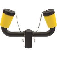 Ensemble de pommeaux doubles pour douche oculaire D. Morneault & Fils
