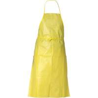 KleenGuard A70 Chemical Spray Protection Apron, Polyethylene, 44" L x 29" W, Yellow D. Morneault & Fils
