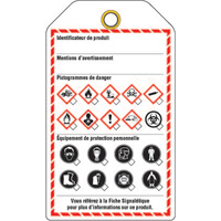 Workplace Tags, Cardstock, 3-3/8" W x 5-3/4" H, French D. Morneault & Fils