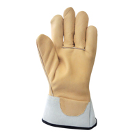 Lineman's Gloves, Small, Grain Cowhide Palm D. Morneault & Fils