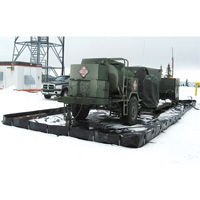 Barres L-Rod Insta-Berm, Capacit&eacute; 748 gal. US, 10' la x 10' lo x 12" h, Support en L D. Morneault & Fils