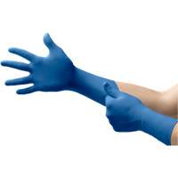 Gants UltraSense EC, T-petit, Nitrile, 5 mils, Sans poudre, Bleu, Classe 2 D. Morneault & Fils