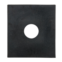 Rubber Base for Delineator Posts, 11 lbs. D. Morneault & Fils