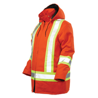 Parka de s&eacute;curit&eacute;, Orange haute visibilit&eacute;, Grand D. Morneault & Fils