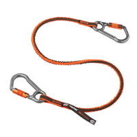 Longe porte-outils verrouillable Squids 3118F(x), Tendeur, Mousqueton double D. Morneault & Fils