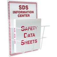 Basket-Style Aluminum Safety Data Sheet Center, English, Binders Included D. Morneault & Fils