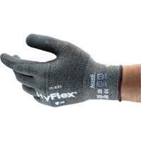 Hyflex&reg; Cut-Resistant Coated Glove, 6, Nitrile Coating, 18 Gauge, Nylon Shell D. Morneault & Fils