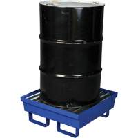 Steel Spill Containment Pallet, 17 US gal. Spill Capacity, 27" x 25.75" x 6" D. Morneault & Fils