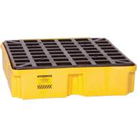 Modular Spill Platform, 15 US gal. Spill Capacity, 26" x 26.25" x 6.5" D. Morneault & Fils