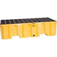 Spill Containment Pallet, 66 US gal. Spill Capacity, 26.25" x 51" x 13.75" D. Morneault & Fils