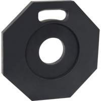 Rubber Base for Premium Delineator Posts, 12 lbs. D. Morneault & Fils